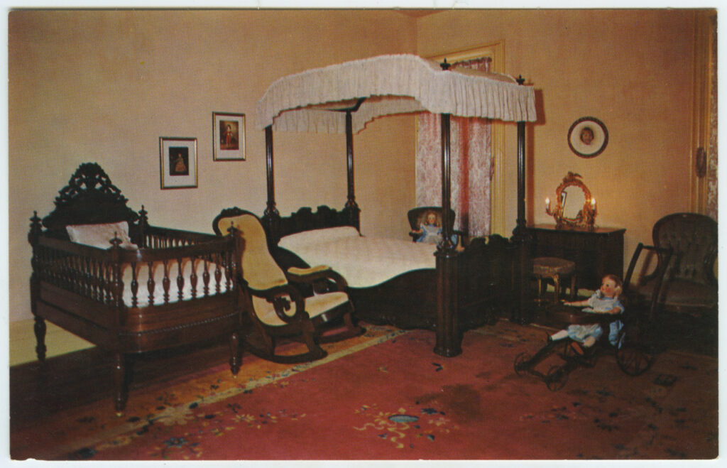 The Children's room in Afton Villa plantation