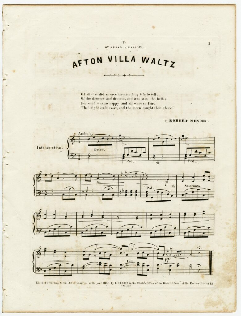 Afton Villa Waltz